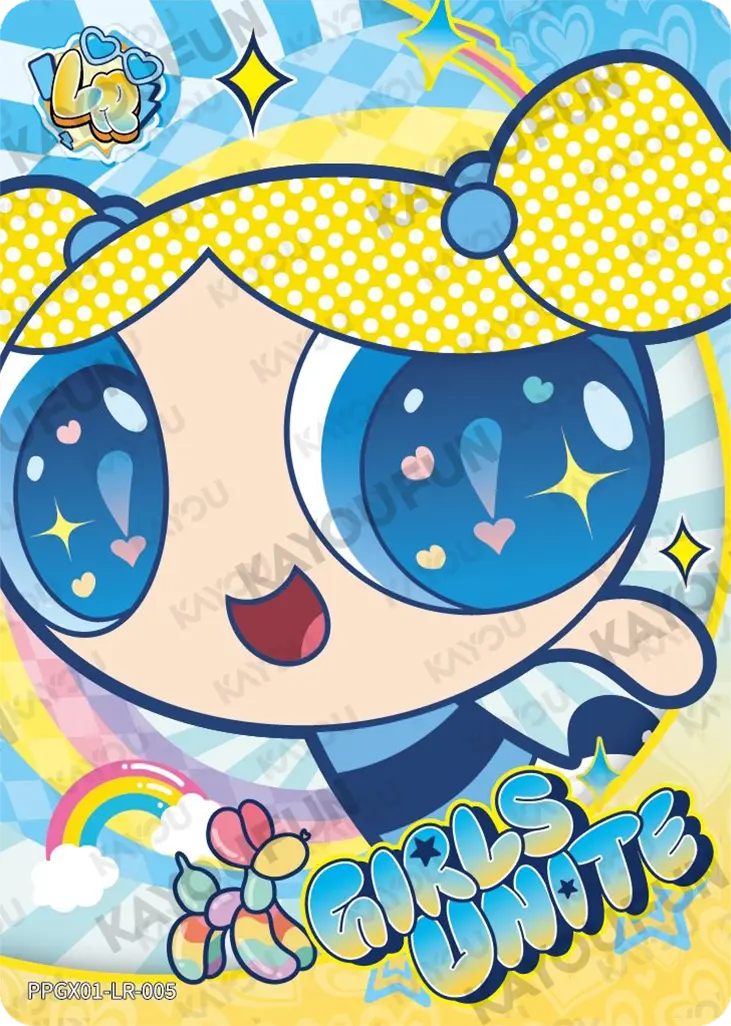 Kartu Kayou The Powerpuff Girls - Bubbles (LR)