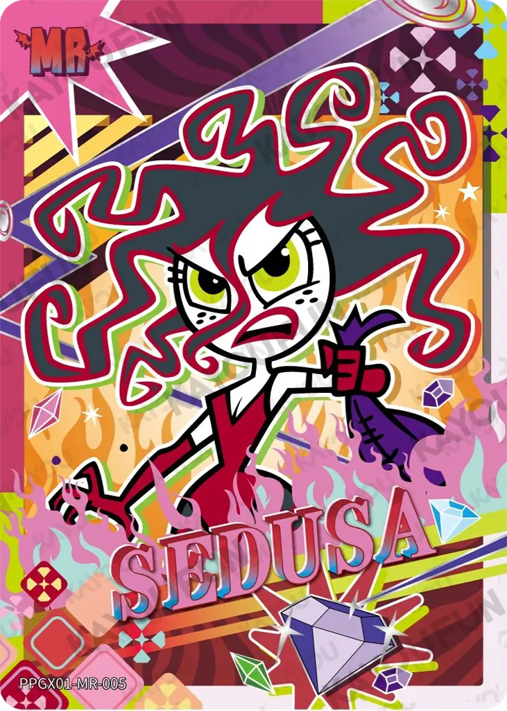 Kartu Kayou The Powerpuff Girls - Sedusa (MR)