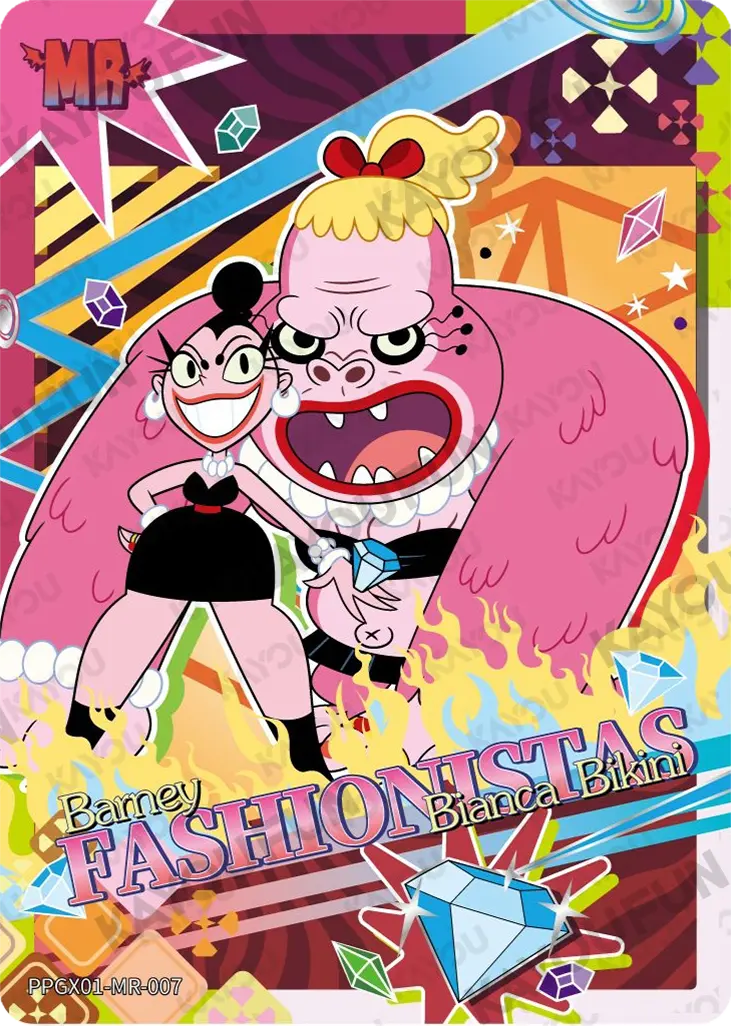 Kartu Kayou The Powerpuff Girls - Geng Fashionistas (MR)
