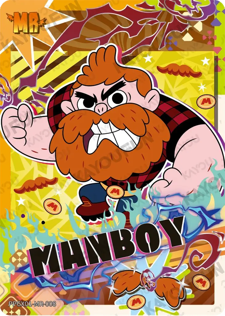 Kartu Kayou The Powerpuff Girls - Manboy (MR)