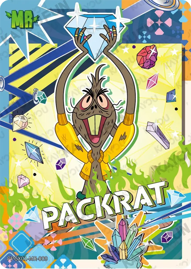 Kartu Kayou The Powerpuff Girls - Packrat (MR)