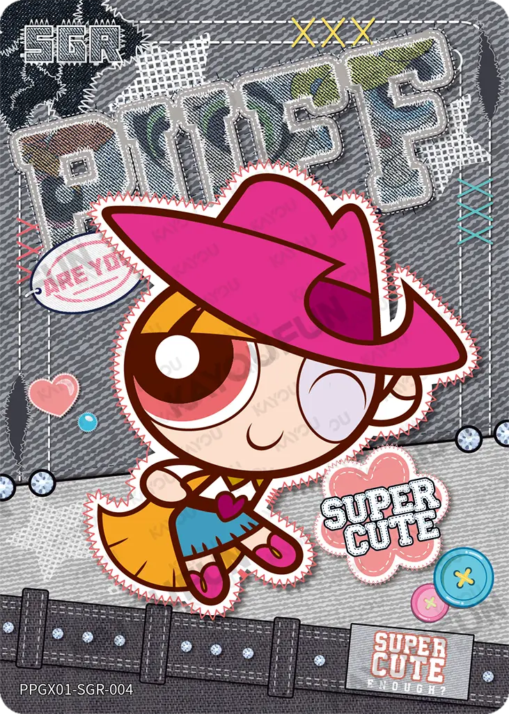 Kartu Kayou The Powerpuff Girls - Blossom (SGR)
