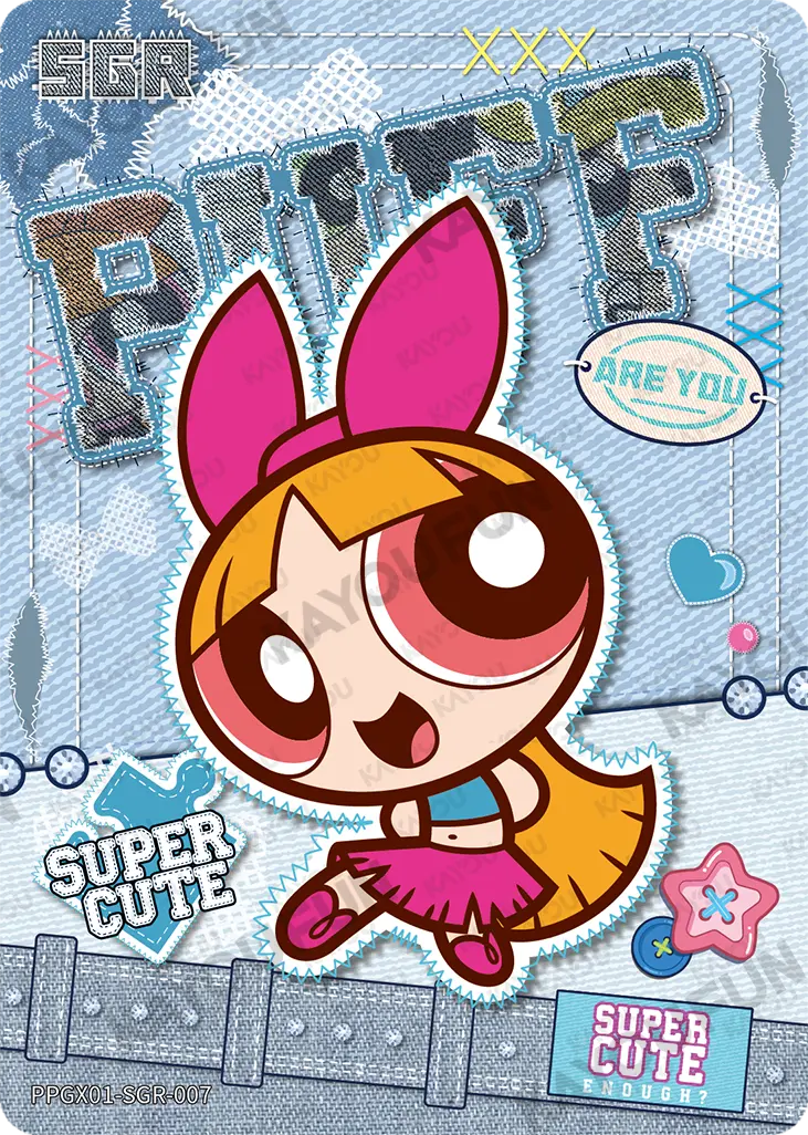 Kartu Kayou The Powerpuff Girls - Blossom (SGR)