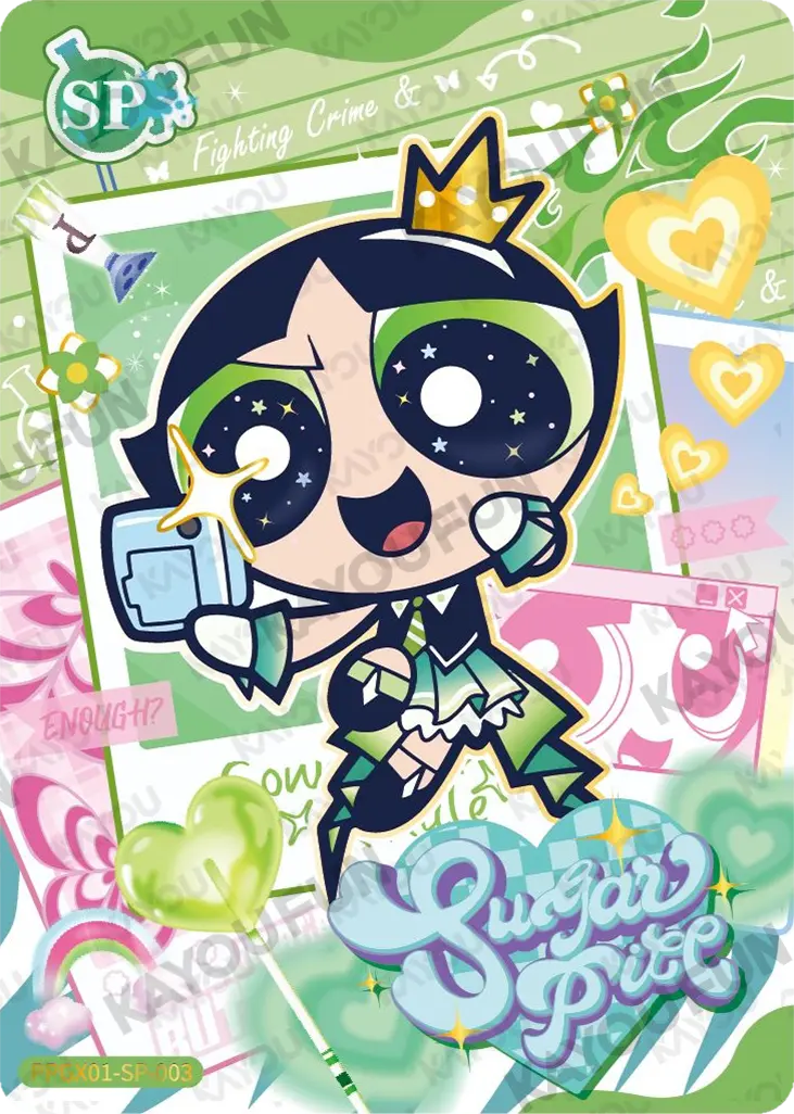 Kartu Kayou The Powerpuff Girls - Buttercup (SP)
