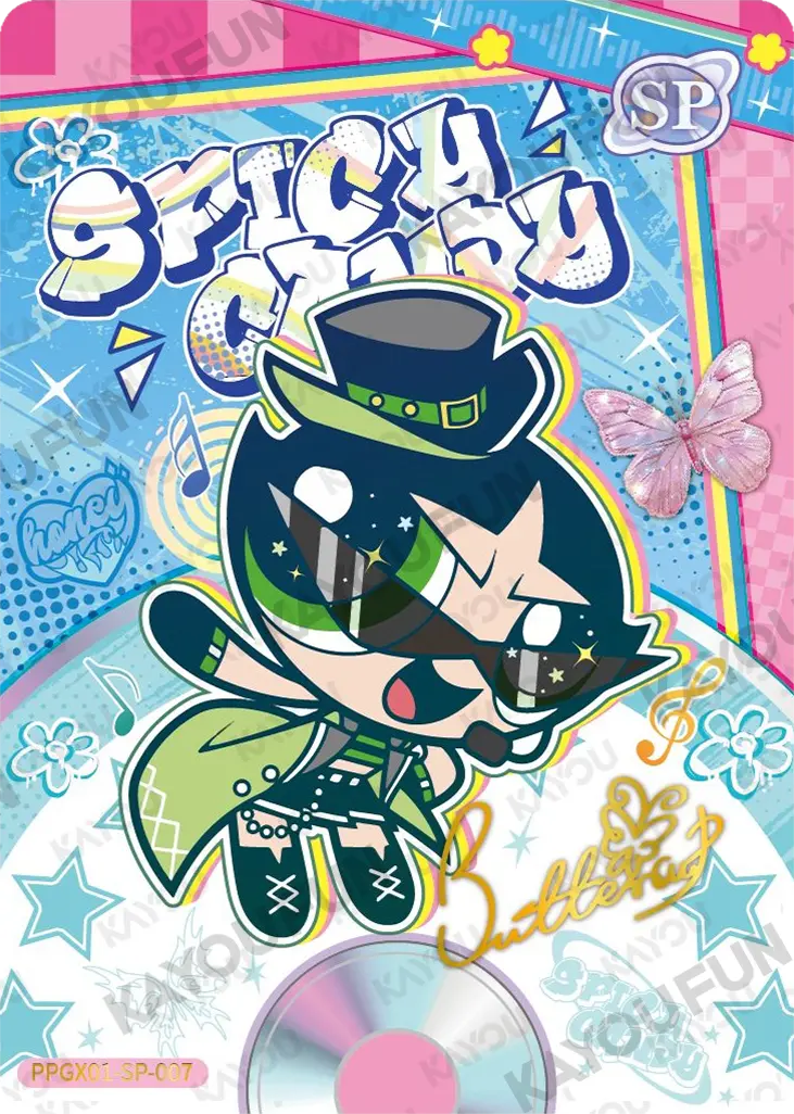 Kartu Kayou The Powerpuff Girls - Buttercup (SP)