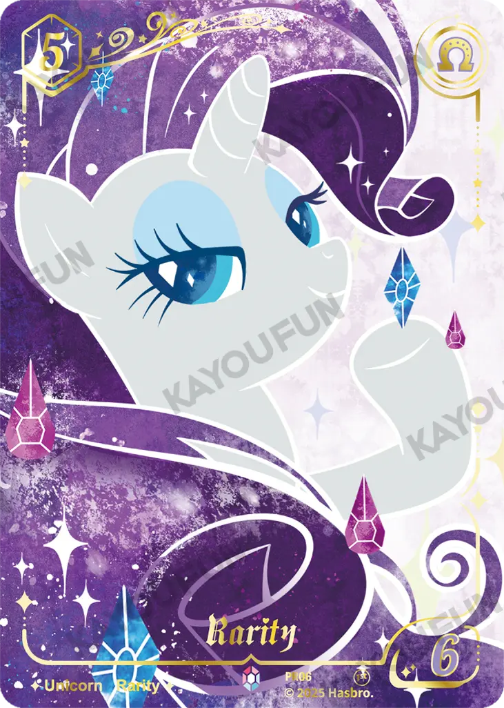 Kartu Kayou My Little Pony TCG - Rarity (PR)