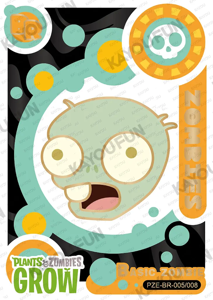 Kartu Kayou Plants vs. Zombies - Basic Zombie (BR)