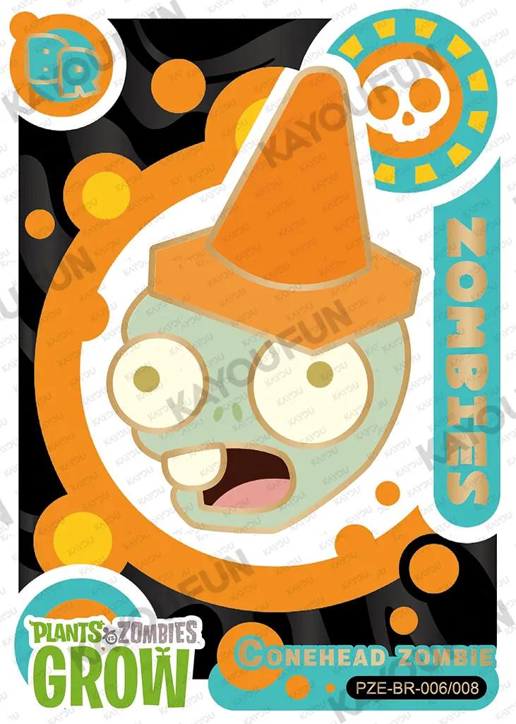 Kartu Kayou Plants vs. Zombies - Conehead Zombie (BR)