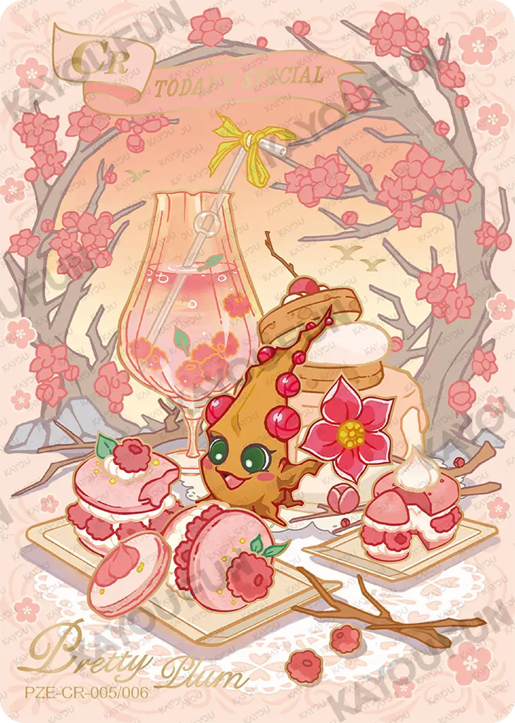 Kartu Kayou Plants vs. Zombies - Pretty Plum (CR)