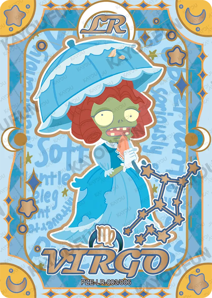 Kartu Kayou Plants vs. Zombies - Virgo (LR)