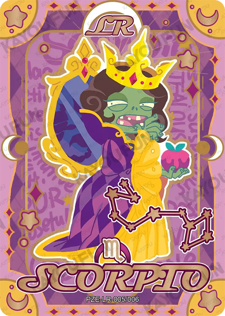 Kartu Kayou Plants vs. Zombies - Scorpio (LR)