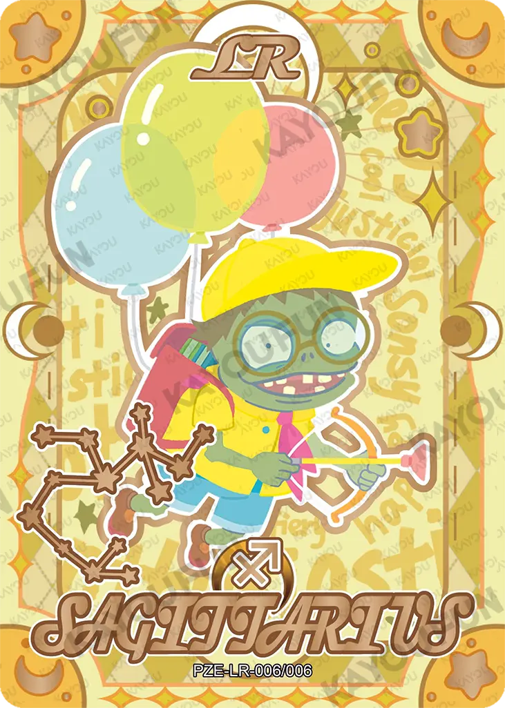 Kartu Kayou Plants vs. Zombies - Sagittarius (LR)