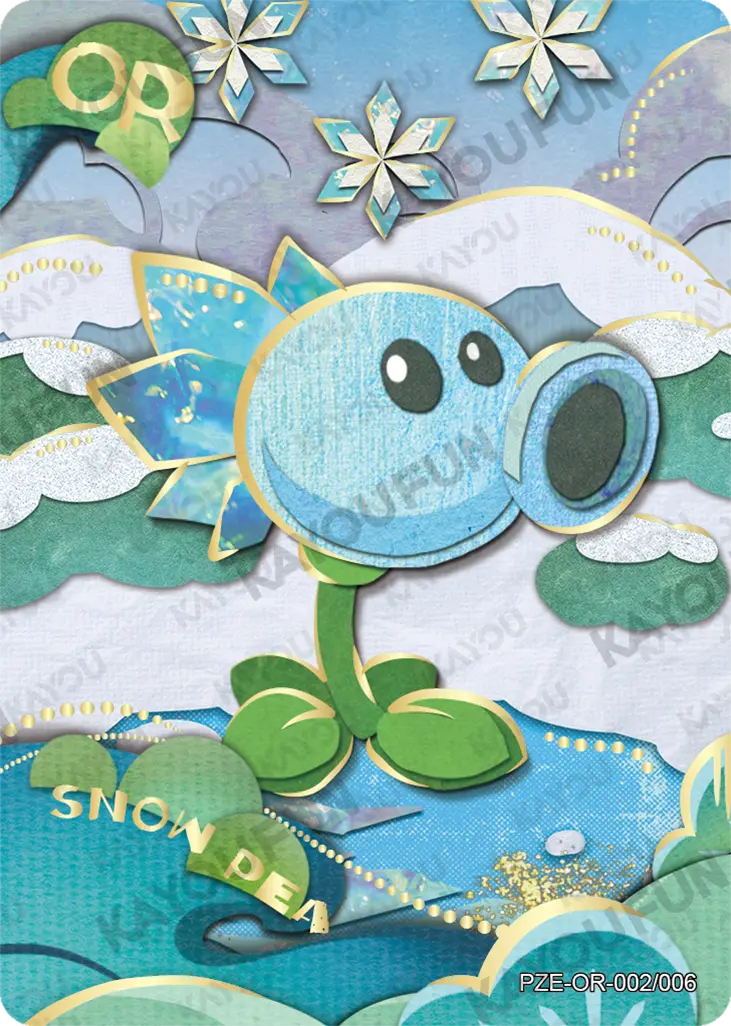 Kartu Kayou Plants vs. Zombies - Snow Pea (OR)