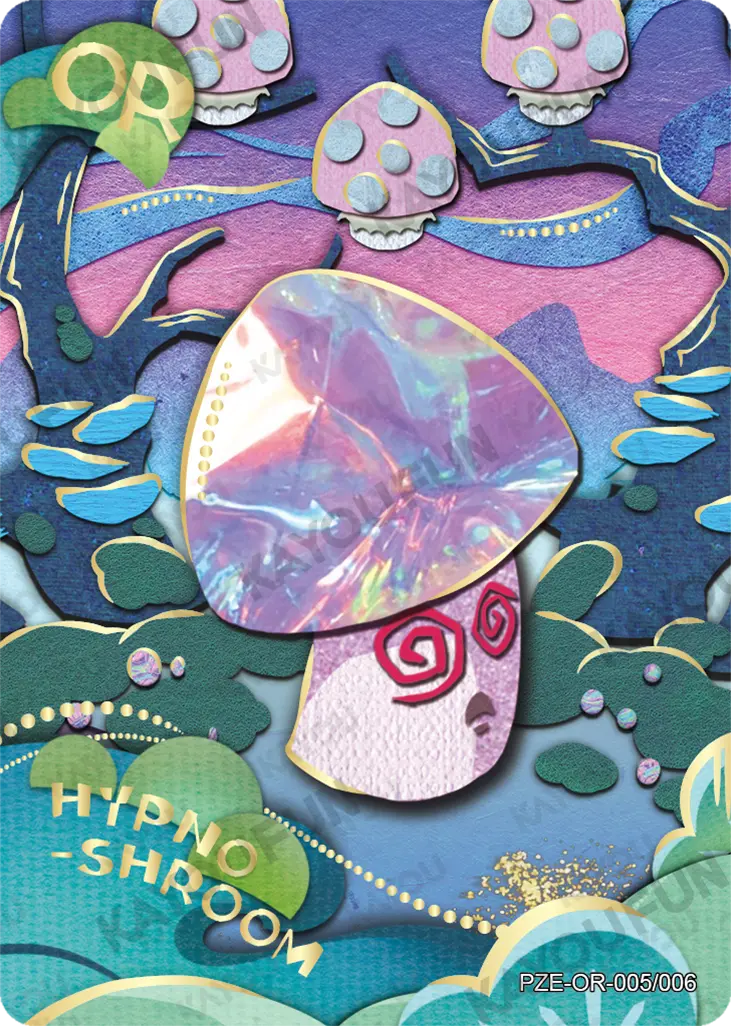 Kartu Kayou Plants vs. Zombies - Hypno-shroom (OR)