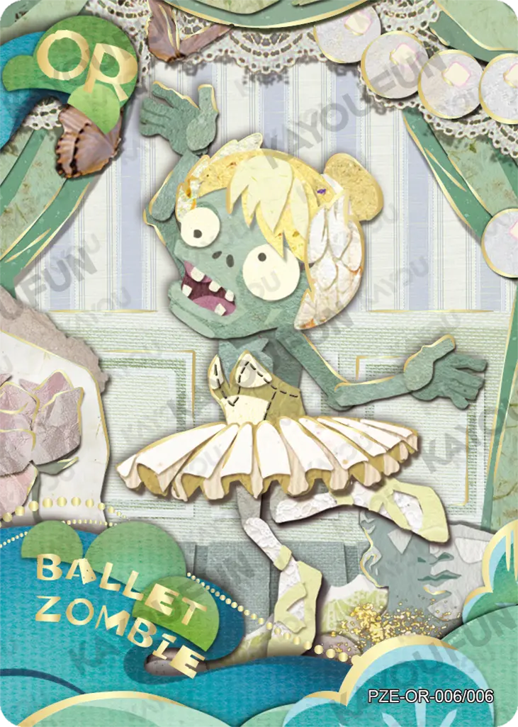 Kartu Kayou Plants vs. Zombies - Ballet Zombie (OR)