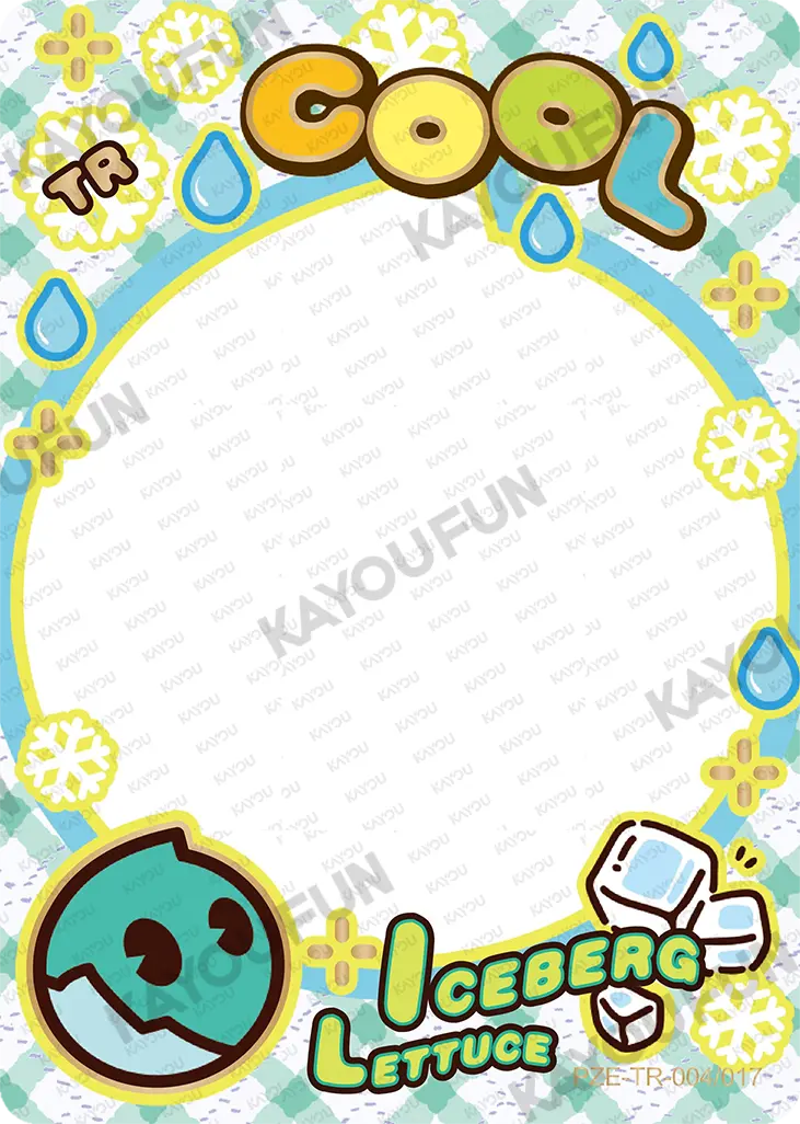 Kartu Kayou Plants vs. Zombies - Iceberg Lettuce (TR)