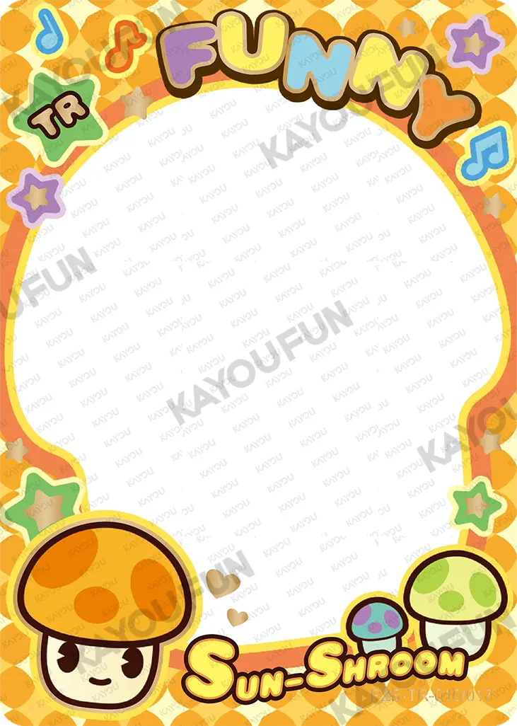 Kartu Kayou Plants vs. Zombies - Sun-shroom (TR)