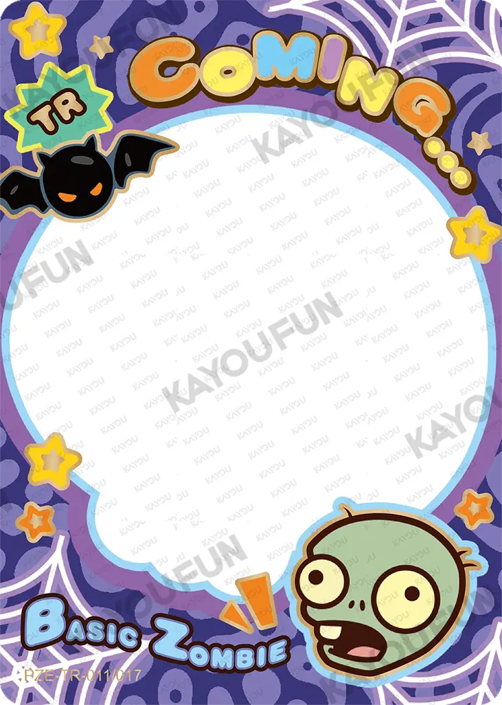 Kartu Kayou Plants vs. Zombies - Basic Zombie (TR)