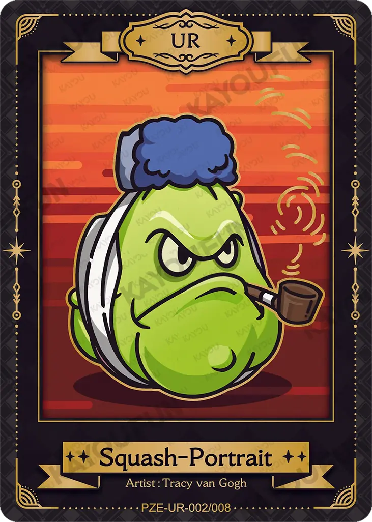Kartu Kayou Plants vs. Zombies - Squash-Portrait (UR)