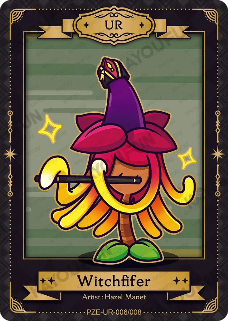 Kartu Kayou Plants vs. Zombies - Witchfifer (UR)