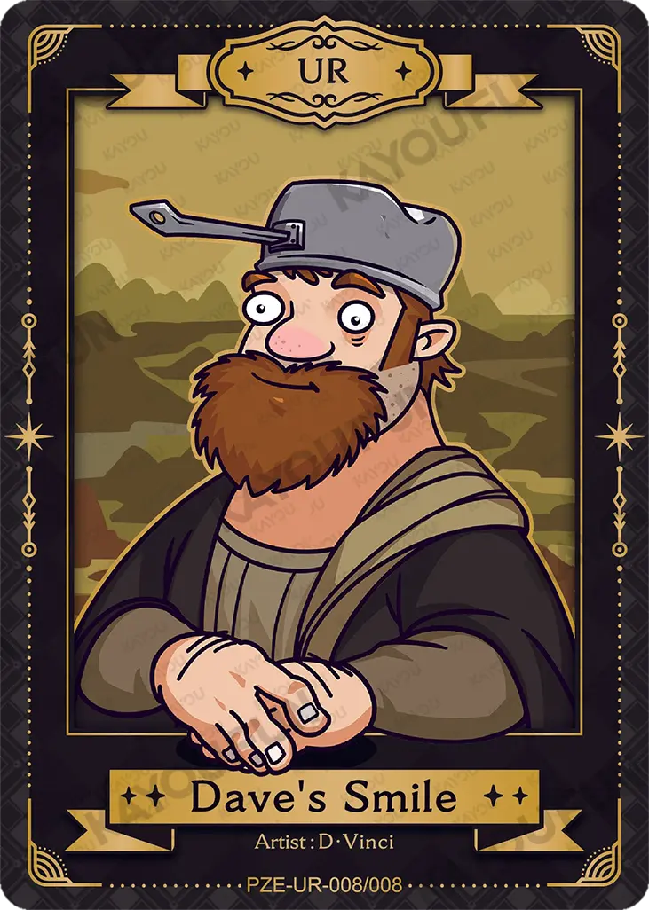 Kartu Kayou Plants vs. Zombies - Dave's Smile (UR)