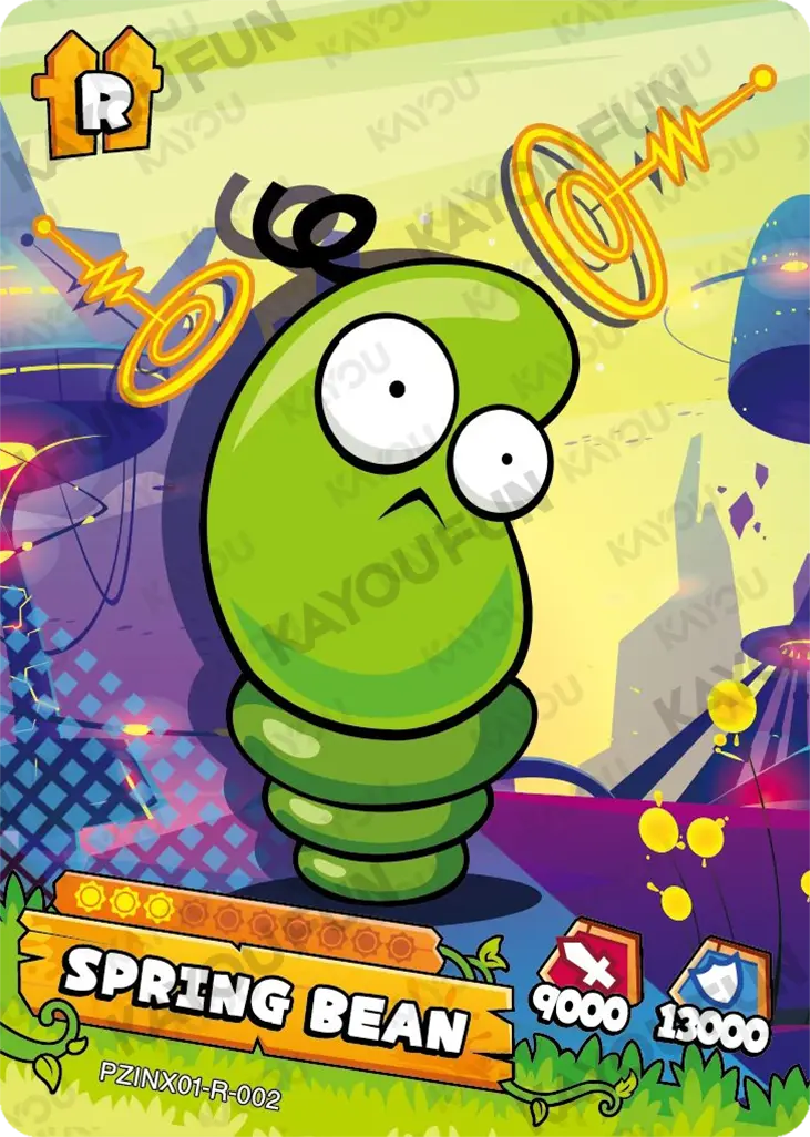 Kartu Kayou Plants vs. Zombies - Spring Bean (R)