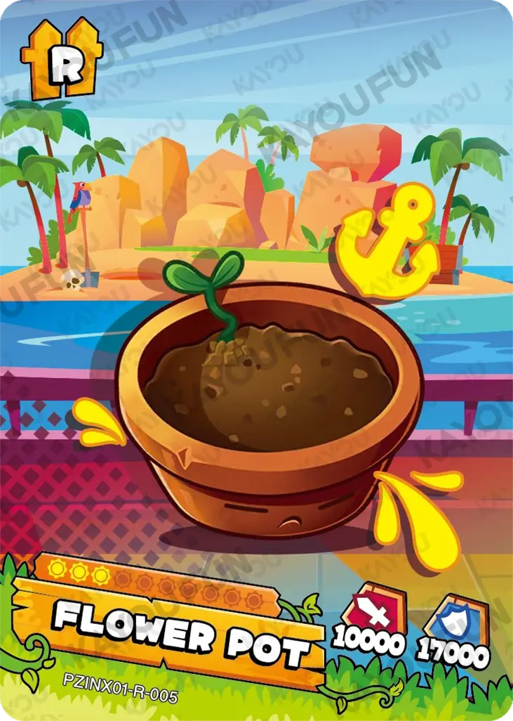Kartu Kayou Plants vs. Zombies - Flower Pot (R)