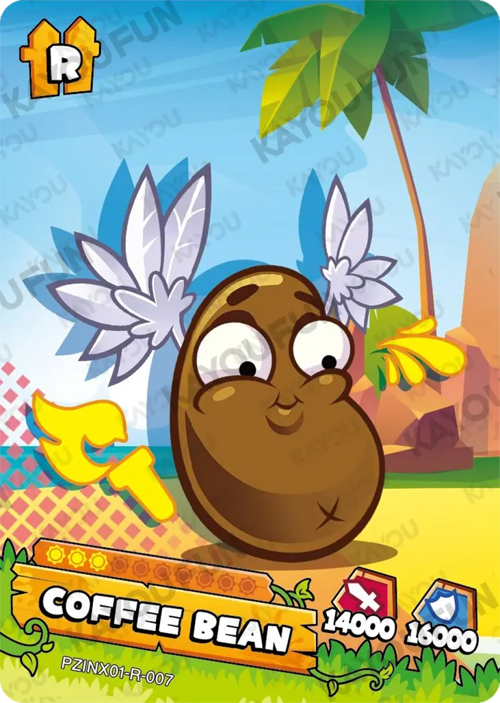 Kartu Kayou Plants vs. Zombies - Coffee Bean (R)