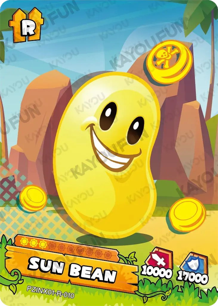 Kartu Kayou Plants vs. Zombies - Sun Bean (R)