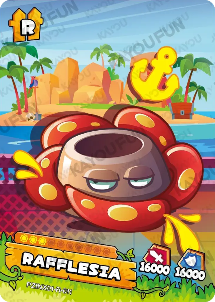 Kartu Kayou Plants vs. Zombies - Rafflesia (R)