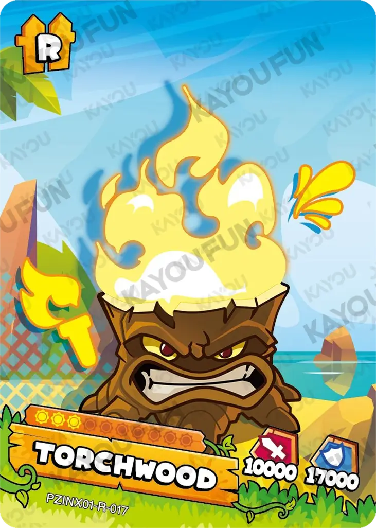 Kartu Kayou Plants vs. Zombies - Torchwood (R)