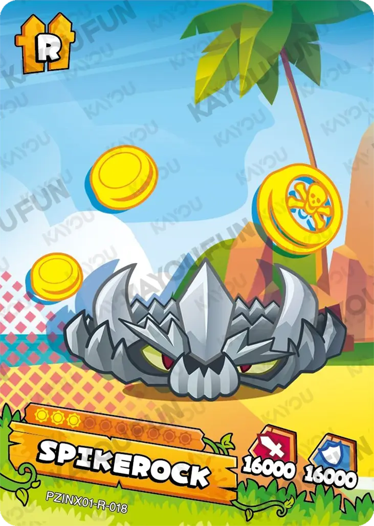Kartu Kayou Plants vs. Zombies - Spikerock (R)