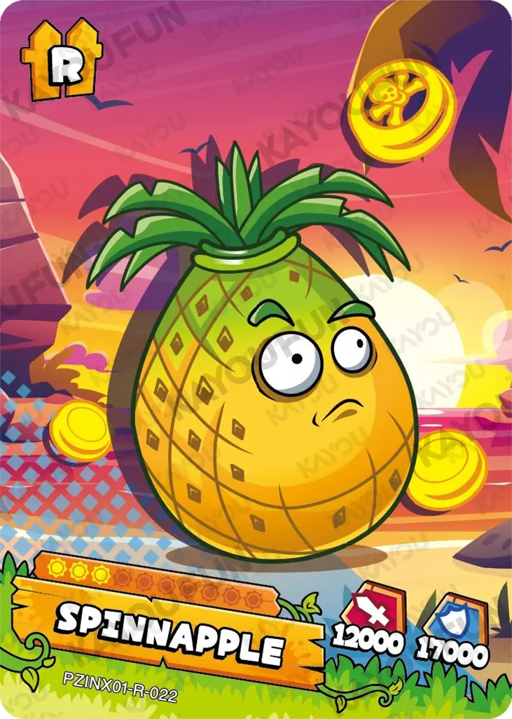 Kartu Kayou Plants vs. Zombies - Spinnapple (R)