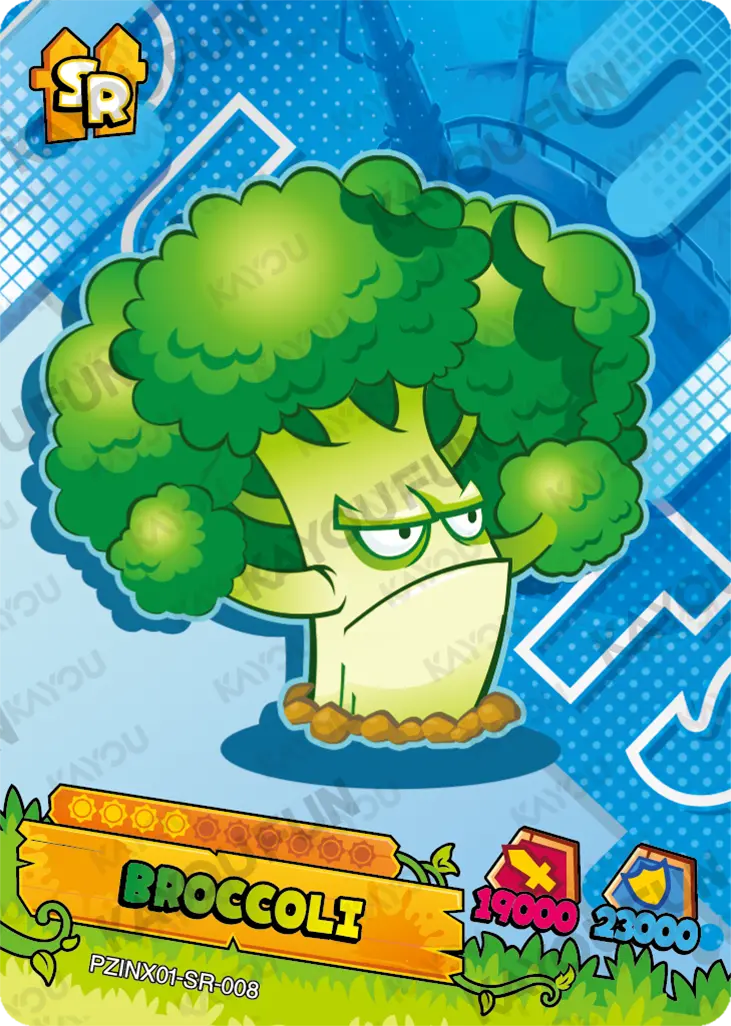 Kartu Kayou Plants vs. Zombies - Broccoli (SR)