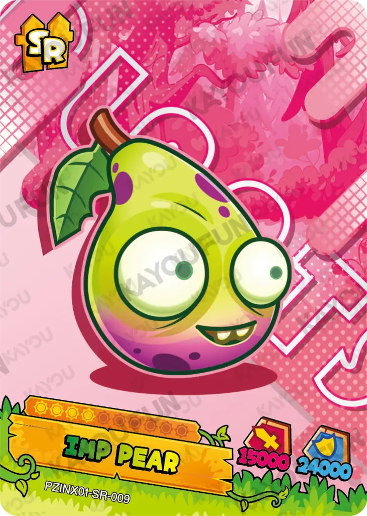 Kartu Kayou Plants vs. Zombies - Imp Pear (SR)