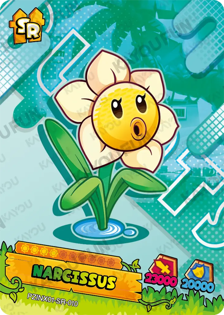 Kartu Kayou Plants vs. Zombies - Narcissus (SR)