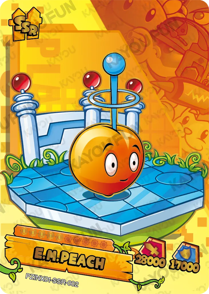 Kartu Kayou Plants vs. Zombies - E.M.Peach (SSR)