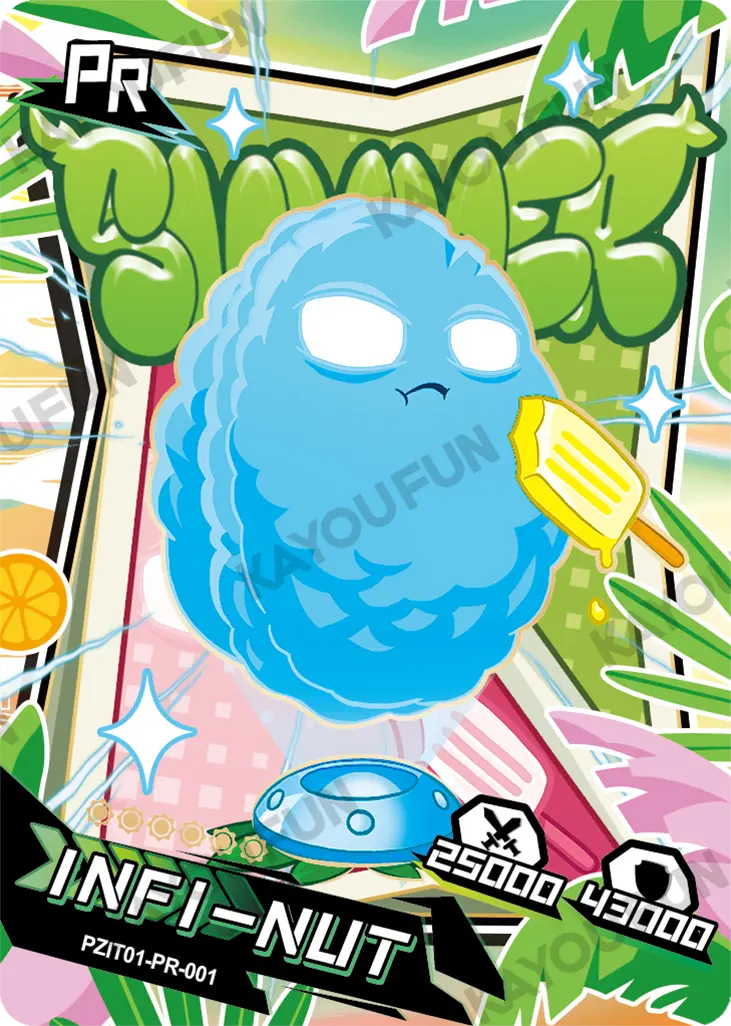 Kartu Kayou Plants vs. Zombies - Infi-nut (PR)