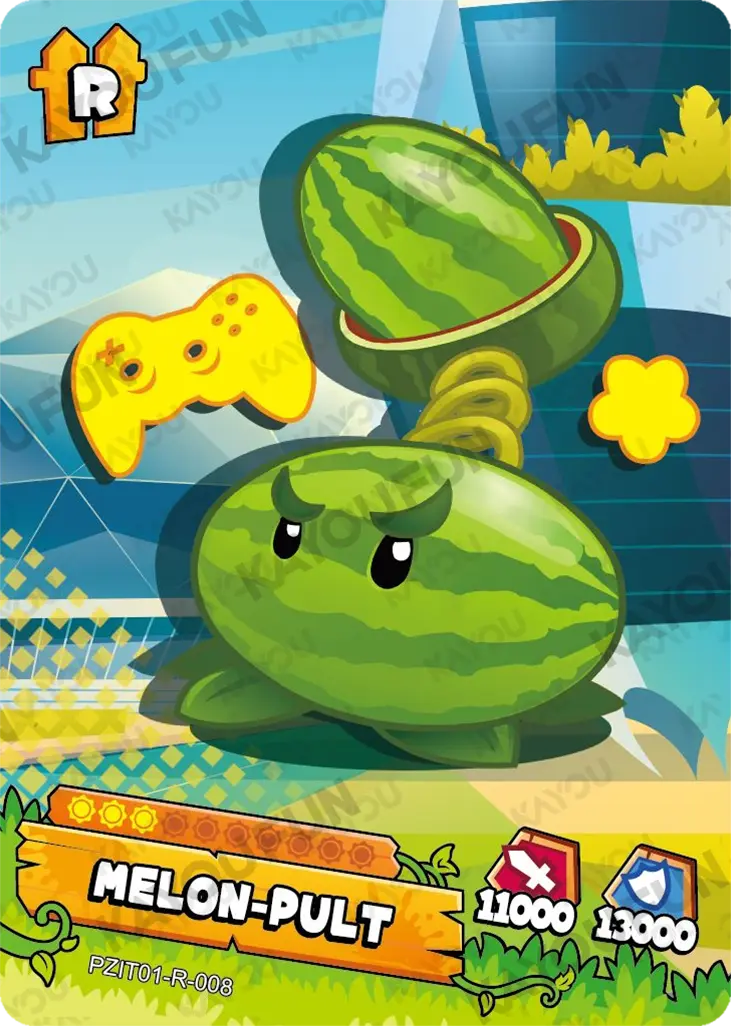 Kartu Kayou Plants vs. Zombies - Melon-pult (R)