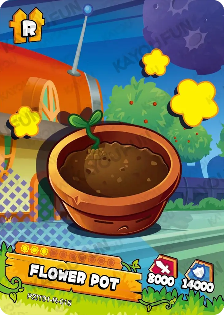 Kartu Kayou Plants vs. Zombies - Flower Pot (R)