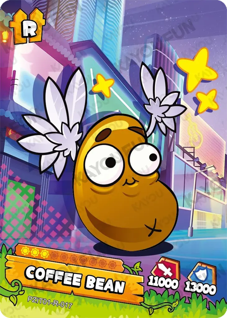 Kartu Kayou Plants vs. Zombies - Coffee Bean (R)