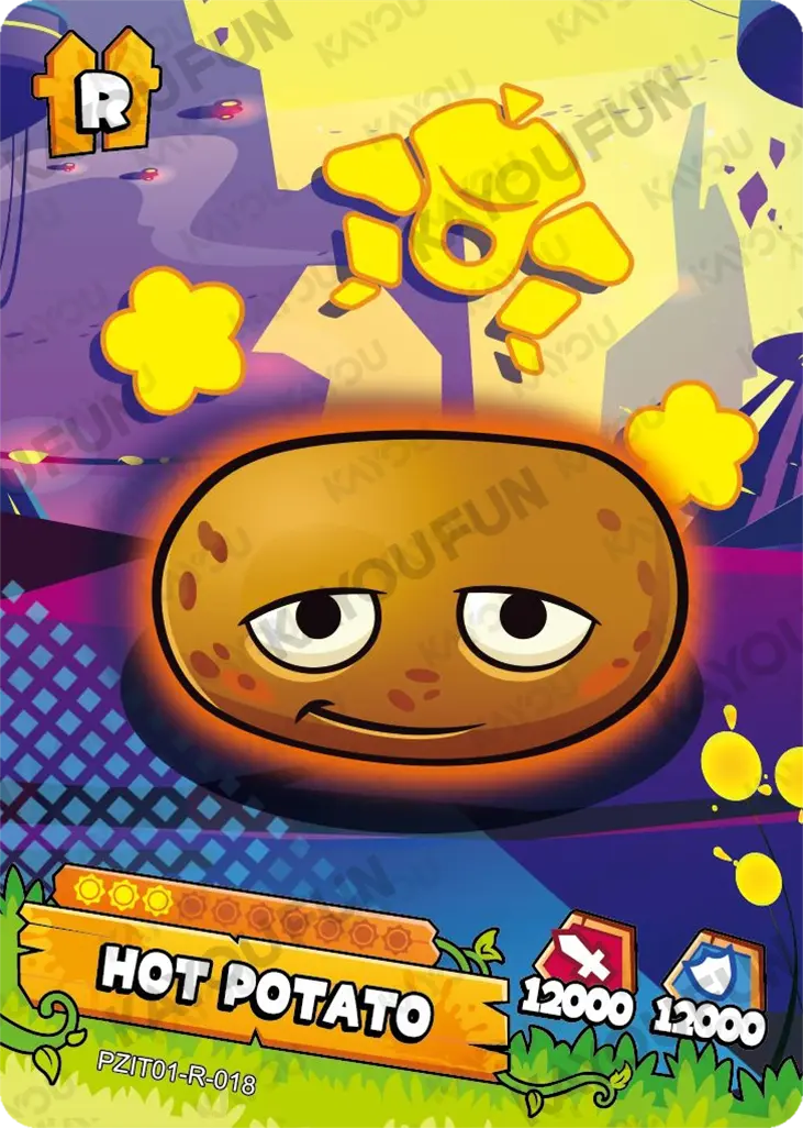 Kartu Kayou Plants vs. Zombies - Hot Potato (R)