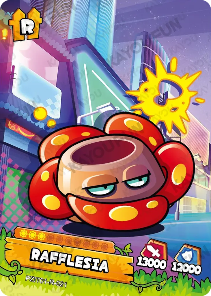 Kartu Kayou Plants vs. Zombies - Rafflesia (R)
