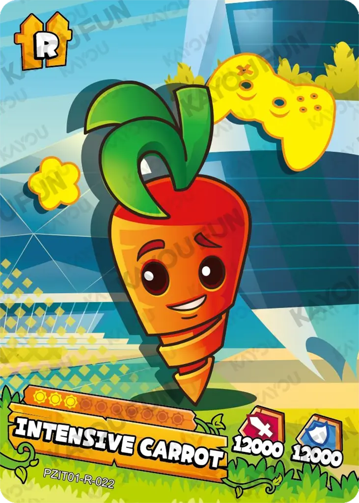 Kartu Kayou Plants vs. Zombies - Intensive Carrot (R)