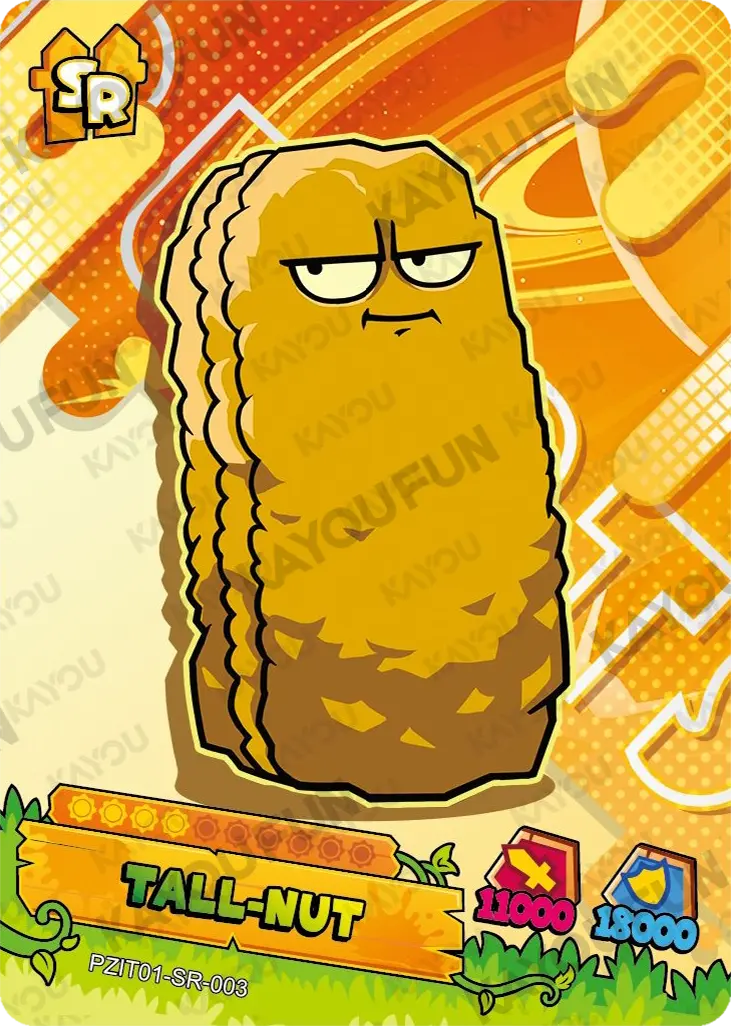 Kartu Kayou Plants vs. Zombies - Tall-nut (SR)