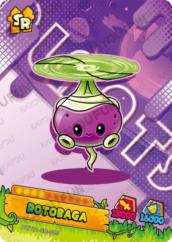 Kartu Kayou Plants vs. Zombies - Rotobaga (SR)