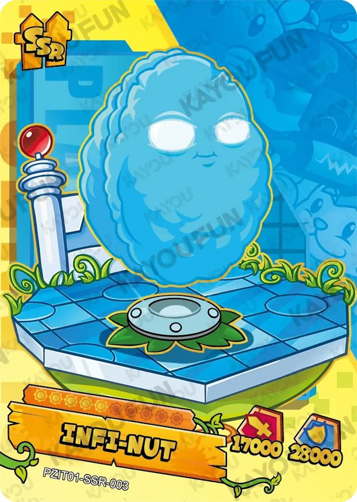 Kartu Kayou Plants vs. Zombies - Infi-nut (SSR)