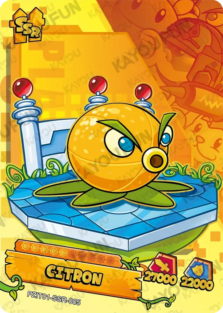 Kartu Kayou Plants vs. Zombies - Citron (SSR)