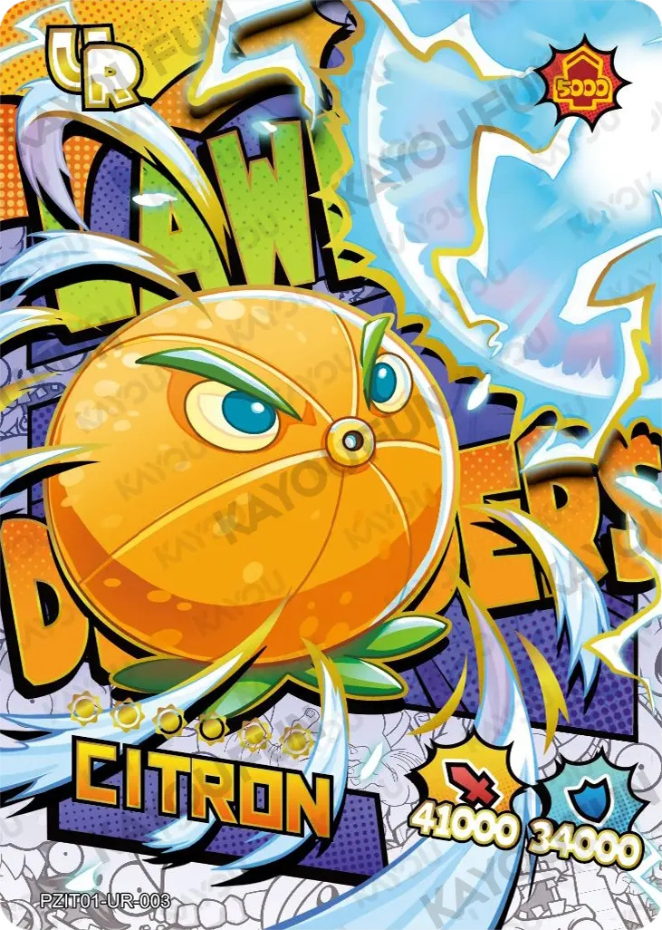 Kartu Kayou Plants vs. Zombies - Citron (UR)