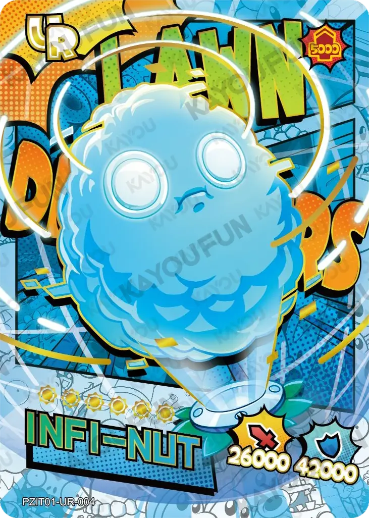 Kartu Kayou Plants vs. Zombies - Infi-nut (UR)